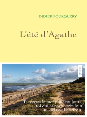 cover image of L'été d'Agathe